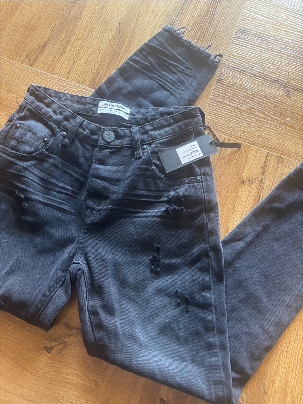 One Teaspoon Black Skinny Jeans
